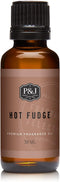 P&J Trading Hot Fudge Scented Oil, 30ml, Fragrance Oil for Candle Making, Soap Making & Diffuser Oil