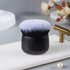 Oval Foundation Makeup Blender, Kabuki Brush for Liquid or Cream Makeup, Dense Synthetic Bristles