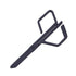 Straight Rounded Tip Scissors for Men, Stainless Steel Grooming Shears for Mustache, Beard, Nose Hair, Safety Use