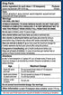 De La Cruz Pure Sodium Bicarbonate - USP Grade Baking Soda, Aluminum Free Antacid Powder, 4 OZ. (2 Bottles)