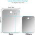 XoYo Large Fogless Shower Mirror (11inX7.48in), Includes 1 Adhesive Hook, Anti-Fog Wall Hanging Mirror