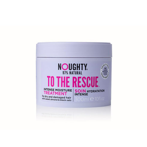 Noughty 97% Natural To The Rescue Treatment Mask, 300ml, Hydrating Formula for Dry, Frizzy & Damaged Hair