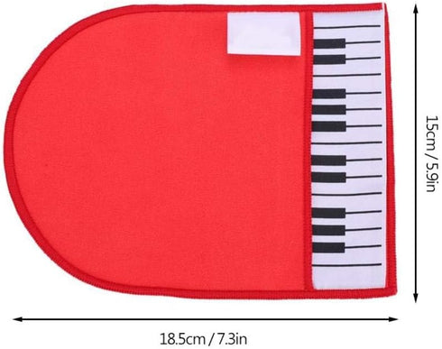 Microfiber Glove Dusting Mitt, Piano Shape Clean Cloths for Furniture, Instruments, Home, Windows