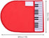 Microfiber Glove Dusting Mitt, Piano Shape Clean Cloths for Furniture, Instruments, Home, Windows