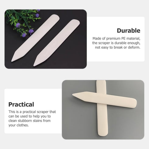 MAGICLULU Laundry Stain Remover Fabric Scraper, Clothes Scraper Fur Remover Dog Hair Brush for Carpet