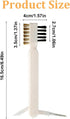HJZHII 4 1Kitchen in Cleaning Scrub Brush, Deep Gas Stove Brass Wire Brush with Stiff Bristles & Cooktop Scraper