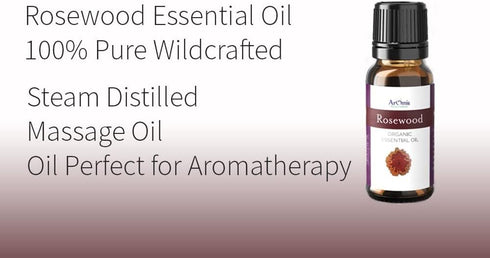 ArOmis Rosewood Essential Oil - 10ml (.34 Fl Oz), 150-micron Mesh Filtered for Purity, Undiluted Premium Oils