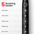 Oclean Electric Toothbrush for Adults, USB Rechargeable with 150 Days Battery Life, 6 Brush Heads & Travel Case, 5