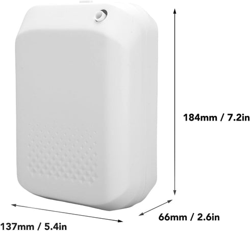 Smart Bluetooth Essential Oil Diffuser for Home and Office Aromatherapy - White