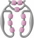 TOMOO 4 Wheels Muscle Roller Massager Circular Leg Clamps-360 Muscle Roller for Leg