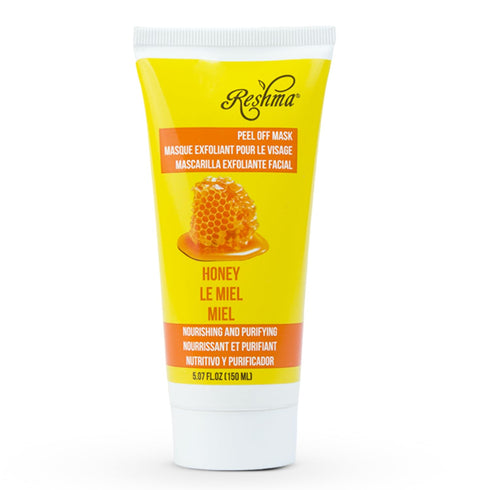 Reshma Beauty Honey Peel Off Mask | Removes Blackheads & Excess Oil | Pore Purifying | Cruelty Free | 5.07 oz (Pack of