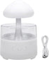 Hamwesh 7 Rain Humidifier, Adjustable LED Light Modes Essential Oil Diffuser, Raindrop Humidifier with Rechargeable