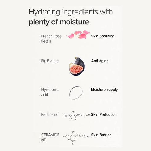 Mary&May Rose Hyaluronic Hydra Wash Off Pack 125g with French Rose Petals, Hyaluronic Acid, Vegan Wash Off Mask