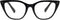 In Style Eyes Stylish Reading Glasses, Full-Rimmed Classic Large Cat Eye Frame, Non Prescription, Black, 1.5x