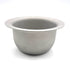Vikings Blade Luxury Shaving Soap Bowl, Sandblasted Steel, Unbreakable, Tactile Texture, 3.55” Diameter, Great for Most