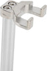 Metal Manual Shaving Holder and Brush Stand, Grooming Tool for Men, Bathroom Accessories for Shaving