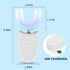 Ultrasonic Electric Toothbrush for Adults, Hands-Free Rechargeable U Shaped 360° Cleaning Teeth Whitening, IPX7