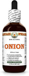 Hawaii Pharm Onion (Allium Cepa) Dry Bulb Glycerite, All Natural, Vegan, Lab Tested Alcohol-Free