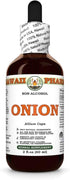 Hawaii Pharm Onion (Allium Cepa) Dry Bulb Glycerite, All Natural, Vegan, Lab Tested Alcohol-Free