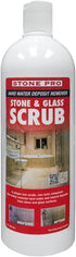 Stone Pro Stone and Glass Scrub - Hard Water Stain Remover -