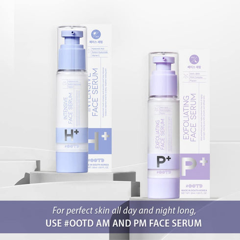 Intensive Hydrating Serum, Korean Moisturizing Face Serum with Hyaluronic Acid and Vitamin C, 50g