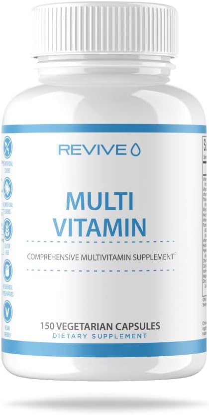 Revive MD Multi Vitamin - Supports Energy and Cellular Energy Production for Men and Women (60 Capsules)