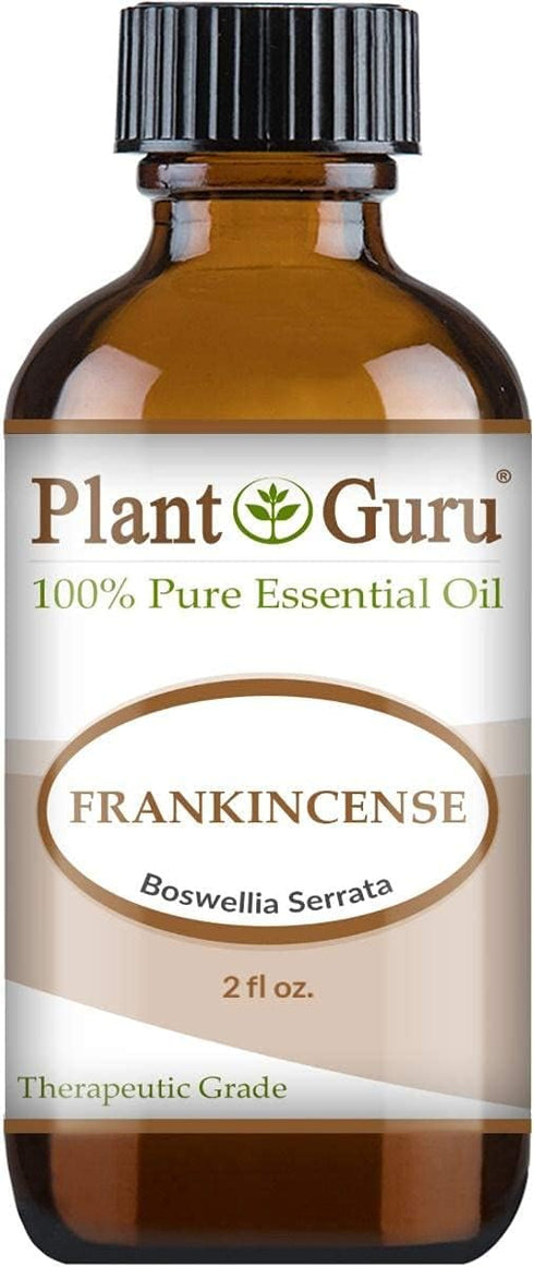 Plant Guru Frankincense 2 oz Undiluted Pure Therapeutic Grade Essential Oil