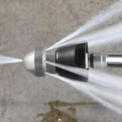 2023 Sewer Cleaning Tool High-pressure Nozzle, Drain Augers for Pipe Unclogging and Cleaning