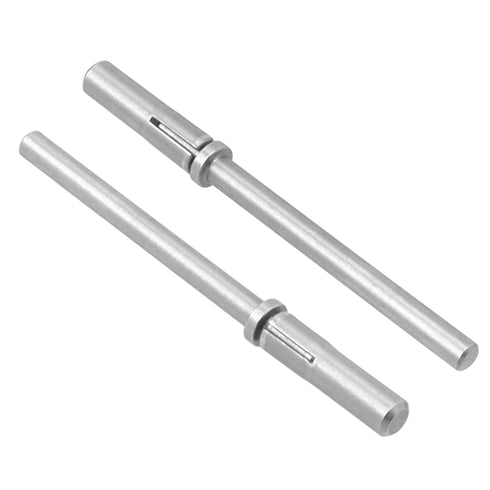 Mesee 2 Pieces Mandrel Bits for Small Nail Sanding Bands, 3.1mm Mini Mandrel Nail Drill File Heads