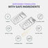 Wonderskin 8 Minute Hydrating Face Mask, Anti Aging Mask with Vitamin C and Niacinamide, Moisturizing Face Mask Pack of