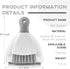 Set, 3 Set) Small Hand Dust Pan and Brush - Small Broom and Dustpan Mini Broom and Dustpan, Compact Dustpans and Brush