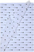 Black and White Tissue Paper - Heart Pattern Flowers Wrapping Paper Sheets for Anniversary Bouquet Packaging DIY Crafts