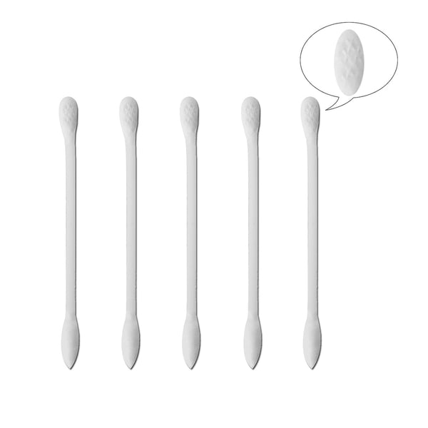 900pcs Precision Cotton Swabs, Cosmetic Makeup Applicators, Multi-Purpose Dual Tips with Pointed and Flattened Tip