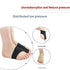 Bunion Foot Cushions - Bunion Correction and Relief Sleeve Set with Gel Pads, 4 Piece Set Medium Size, Black/Yellow