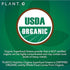 Plant.O Organic Super Greens - High Absorption Antioxidants from Green Powder for Immune Support, 60 Veggie Tablets