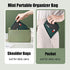 paerma Empty First Aid Bags Travel Medical Supplies Cosmetic Organizer Insulated Medicine Bag Convenient Safety Kit Suit for Family Outdoors Hiking Camping Car Office Workplace,Green(Mom Son Bag)
