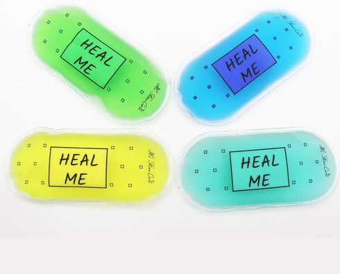 Small Gel Ice Packs for Injuries, Reusable Flexible Mini Ice Pack Cold Compress for Pain Relief, Bulk (4pcs)