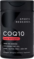 Sports Research Vegan CoQ10 200mg - 90 Count Softgels, Vegan Certified, Non-GMO Verified, Gluten-Free