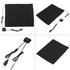DC 5V USB Electric Cloth Heater, Waterproof Carbon Fiber Heat Pad for Neck, Back, and Abdomen