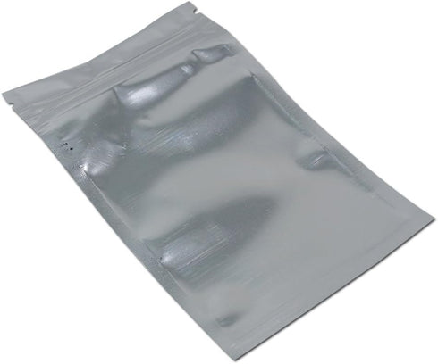 PABCK 100 Pack Mini Small Clear Front Resealable Heat Seal Bags for Food Storage
