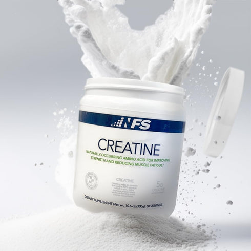 NF Sports Creatine Energy Protein Powder, Unflavored, 300g, 60 Servings for Muscle Recovery & Strength
