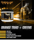 CONTROLLED LABS Orange Triad Plus Greens Sports Supplement for Men and Women, 30 Servings, Iron Free