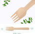 Disposable Wooden Forks, 100 PCS Eco-friendly Forks Recycling Wood Utensils Disposable Cutlery Fork for Eating, Outdoor Camping, Party, Picnics, Weddings, Dinner Events by Eacpokc