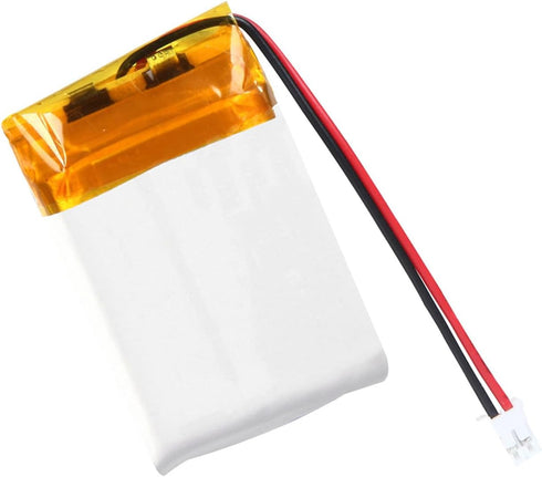 112840 3.7V Lipo Battery 1300mAh 112840 Rechargeable Lithium Polymer Battery Pack with JST PH2.0mm Connector for Electronic Device