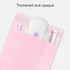 Personal Disposal Bags, Set of 100 Sanitary Napkin Disposal Bags in Light Pink for Sealing Smell