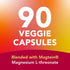 AMANDEAN Magtein Magnesium Complex, L-Threonate, Glycinate, Malate, 90 Veggie Capsules for Brain Health