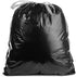 Commander 20-30 Gallon Black Drawstring Trash Bags, 1.0 MIL, 30" x 33", Pack of 28