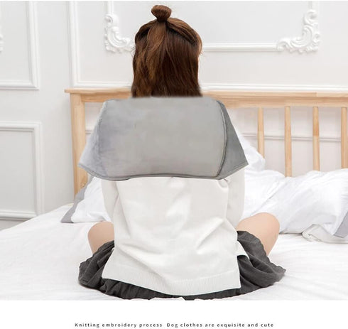 HZACHYX hot Water Bag, hot Water Bottle, Rubber Warm Water Bag with Soft Waist Cover, Used for Keeping the Neck
