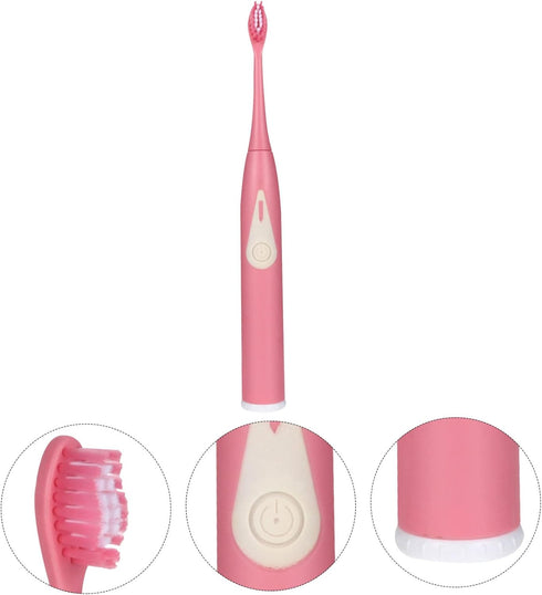 PERSELOSO Pack Electric Cleaning Toothbrush Extra Soft for Adults Sonic Toothbrush Bulk