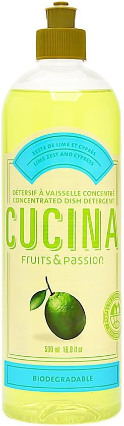 Cucina Lime Zest and Cypress - 16.9 oz Concentrated Dish Detergent